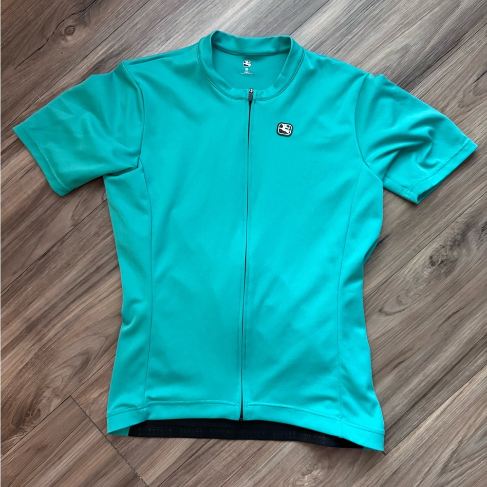 NWOT: Giordana Turquoise Cycling Jersey- size: women’s small